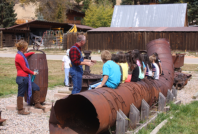 Student program at museum